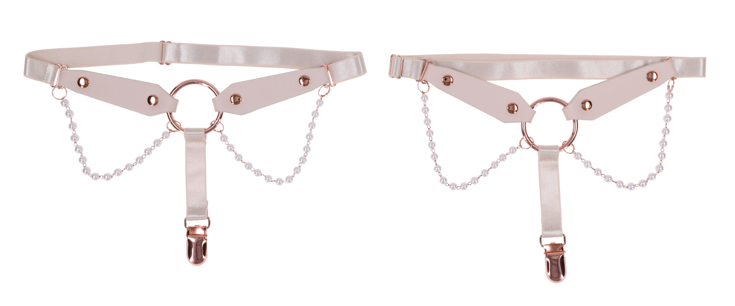 Peaches 'n CreaMe Pearl Garters