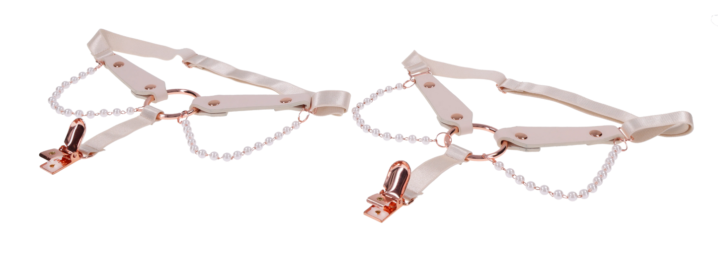 Peaches 'n CreaMe Pearl Garters