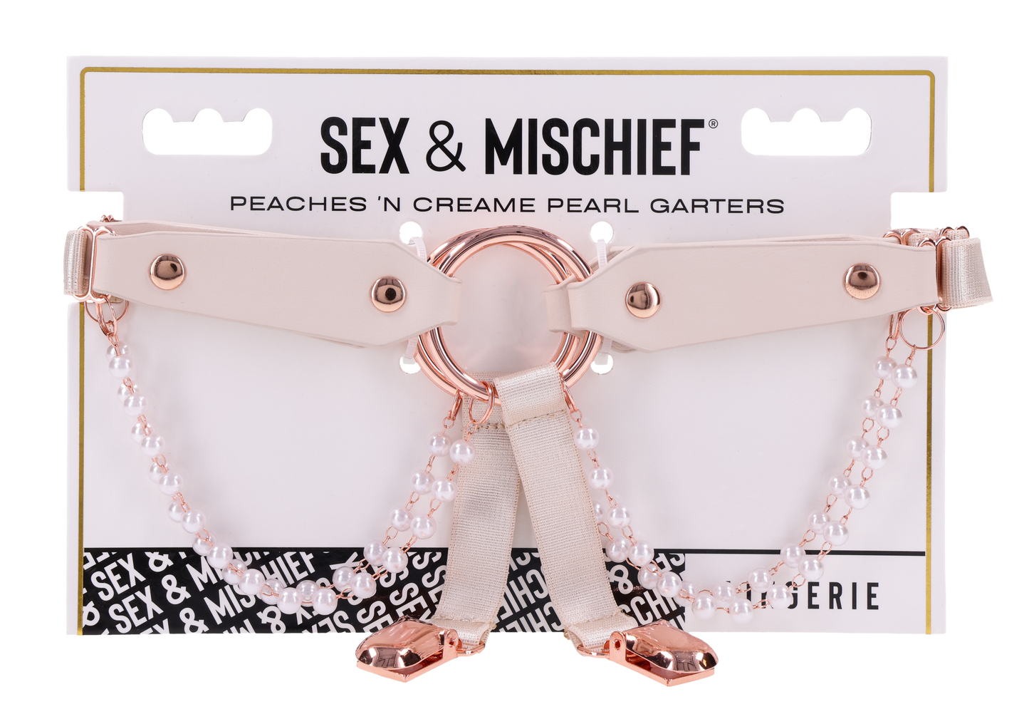 Peaches 'n CreaMe Pearl Garters