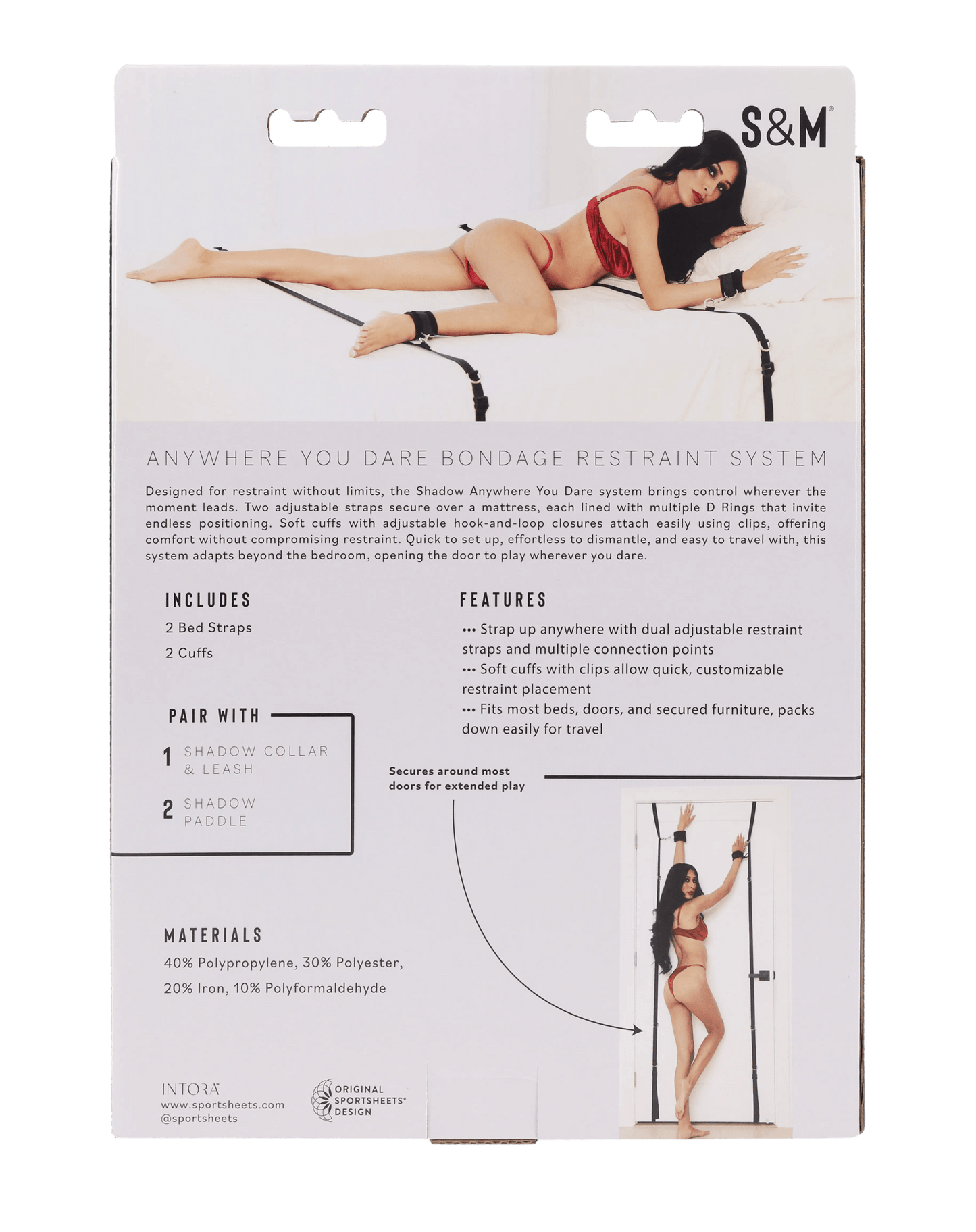 Anywhere You Dare Bondage Restraint System