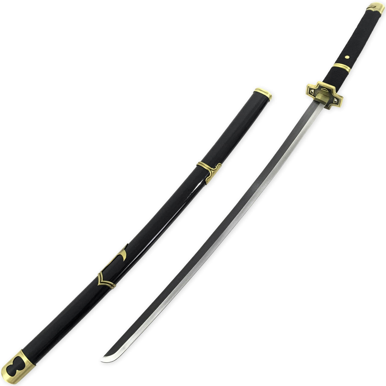 Zoro's Yubashiri Replica Sword Carbon Steel Blade Katana