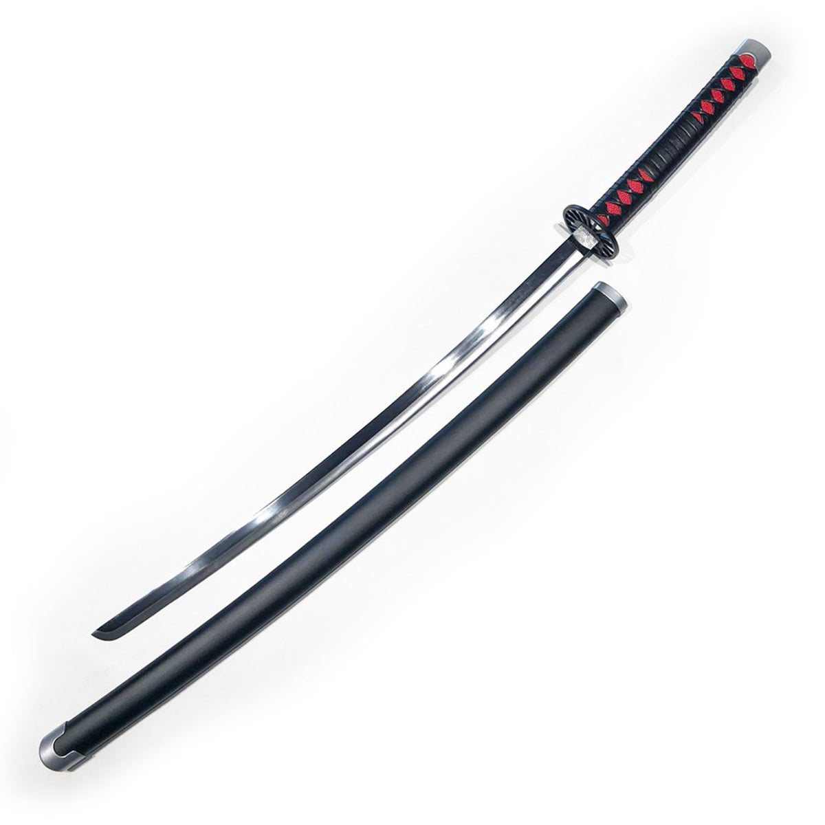Tanjiro Kamado Nichrin Blade Flame Katana Sword - TOPHATTER'S ARMORY DEALS