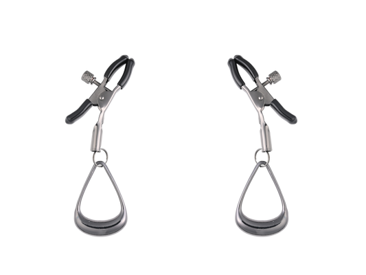 Velvet Noir Tuggable Nipple Clamps