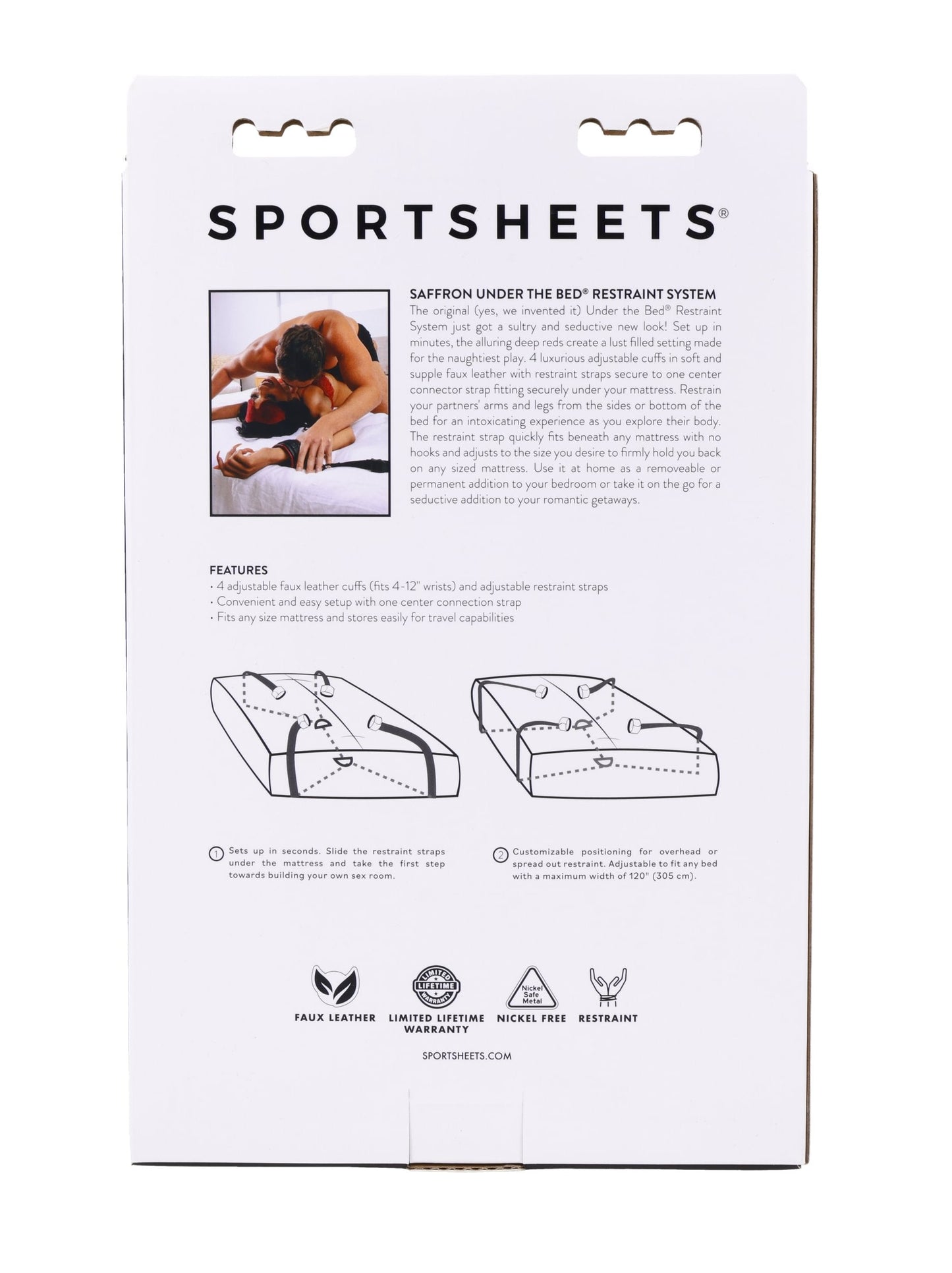Saffron Under the Bed® Restraint System