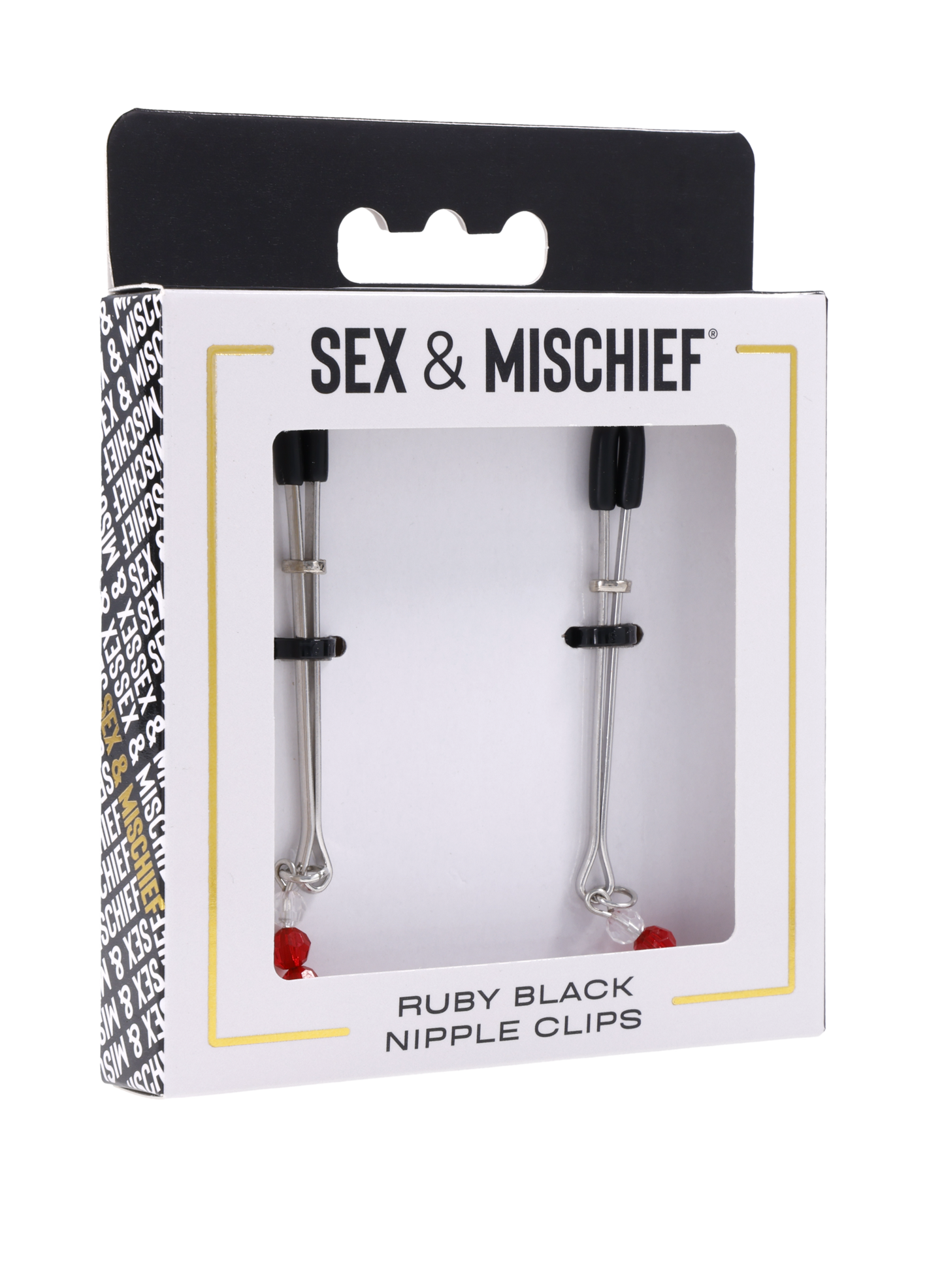 Ruby Black Nipple Jewelry