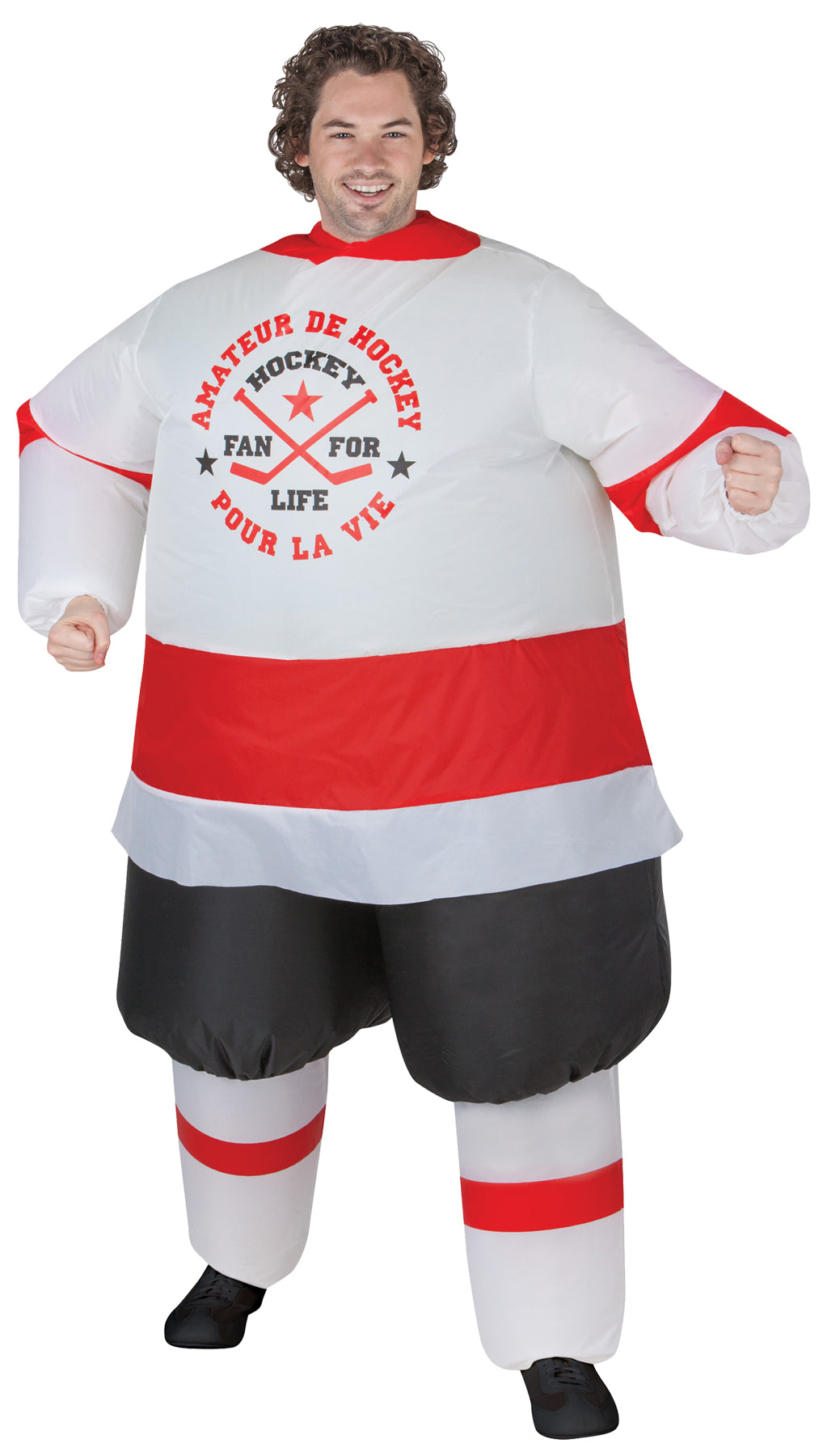 Men's Hockey Player Inflatable Costume