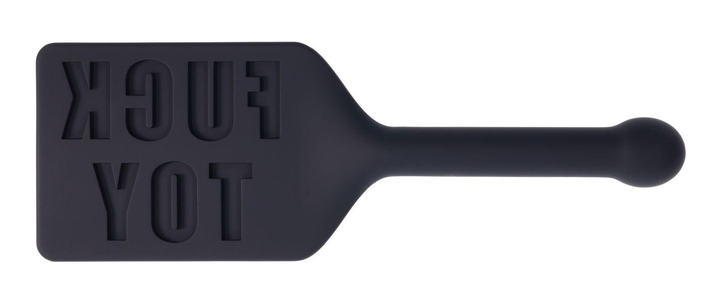 Edge "FUCK TOY" Silicone Paddle