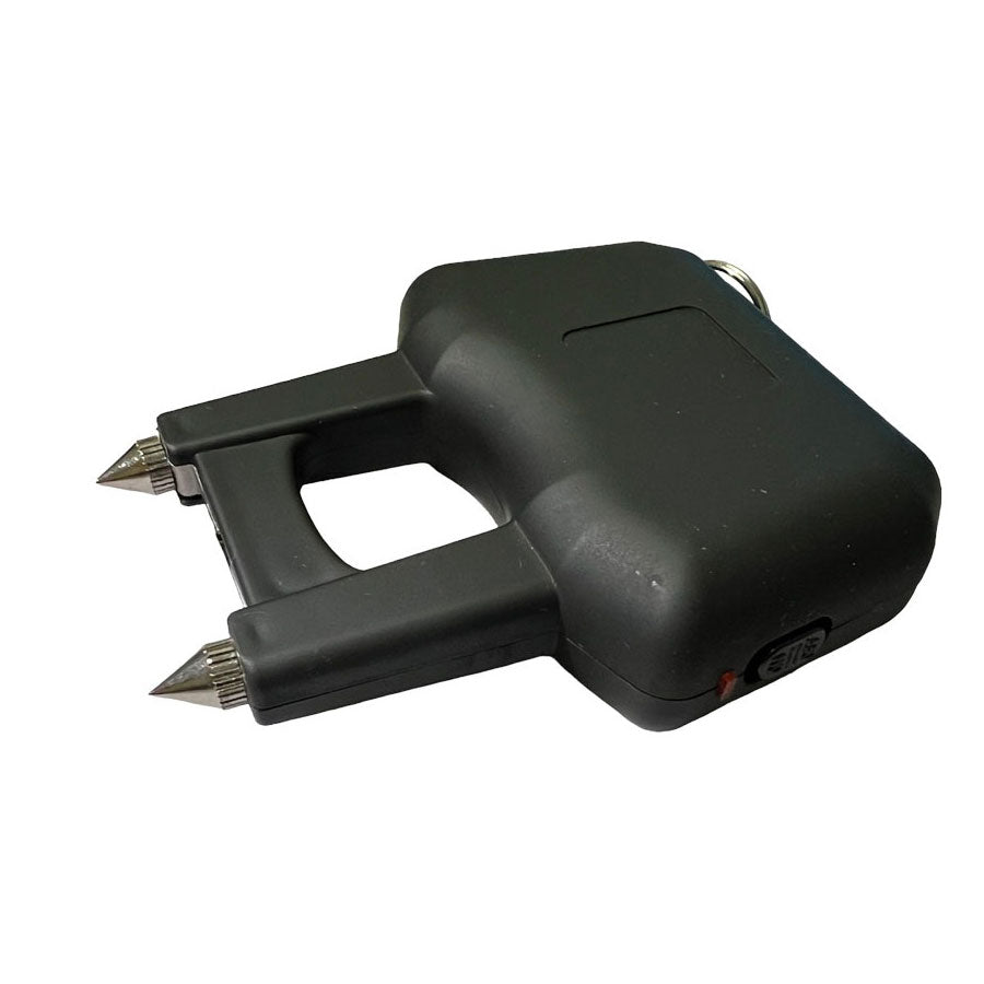Black Spike Claw Self Defense Stun Gun with Key Ring