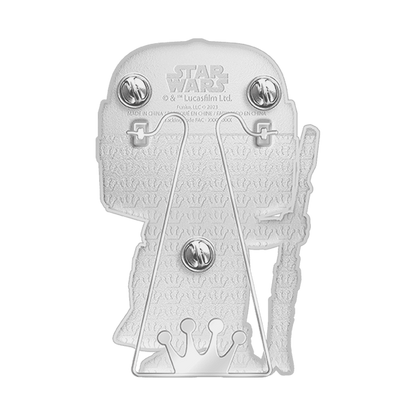 Star Wars: The Mandalorian – The Mandalorian with Blaster Pop! Enamel Pin