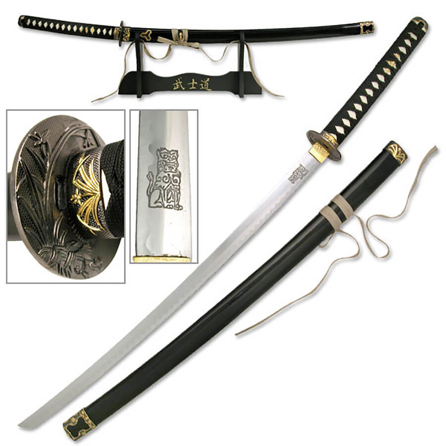 Kill Bill Brides Samurai Katana Sword With Stand