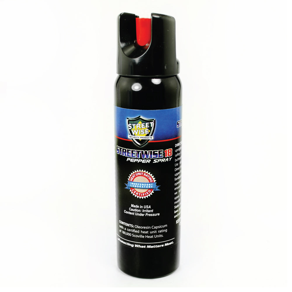 Streetwise 18 Stream Pepper Spray Twist Lock