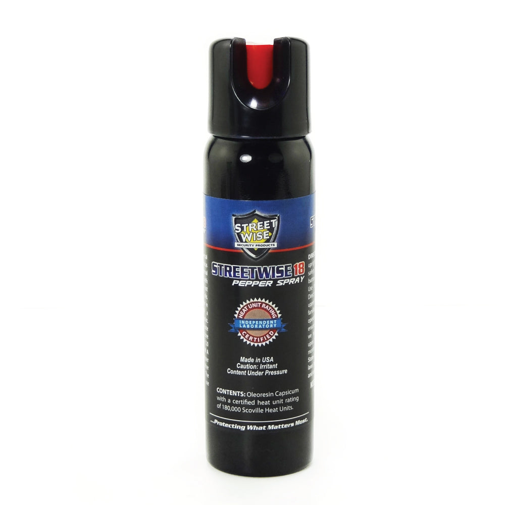 Streetwise 18 Stream Pepper Spray Twist Lock