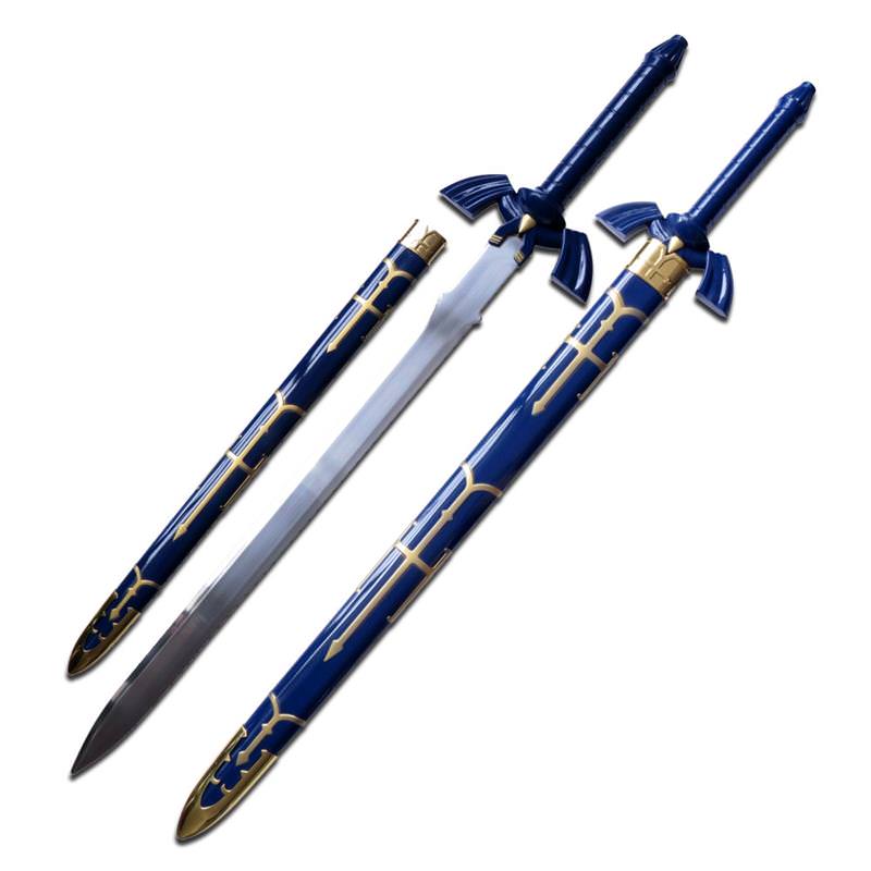 42 Inch Zelda Sword Mirror Finished Blade With Scabbard - TOPHATTER'S ARMORY DEALS