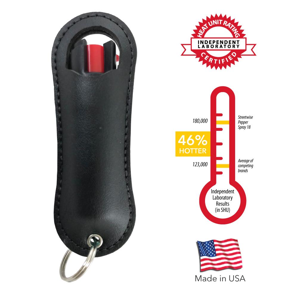 Streetwise 18 Stream Pepper Spray 0.5 oz Halo