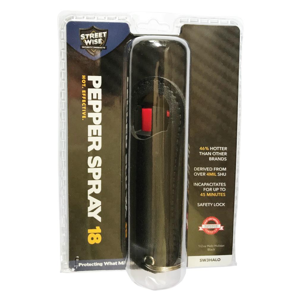 Streetwise 18 Stream Pepper Spray 0.5 oz Halo
