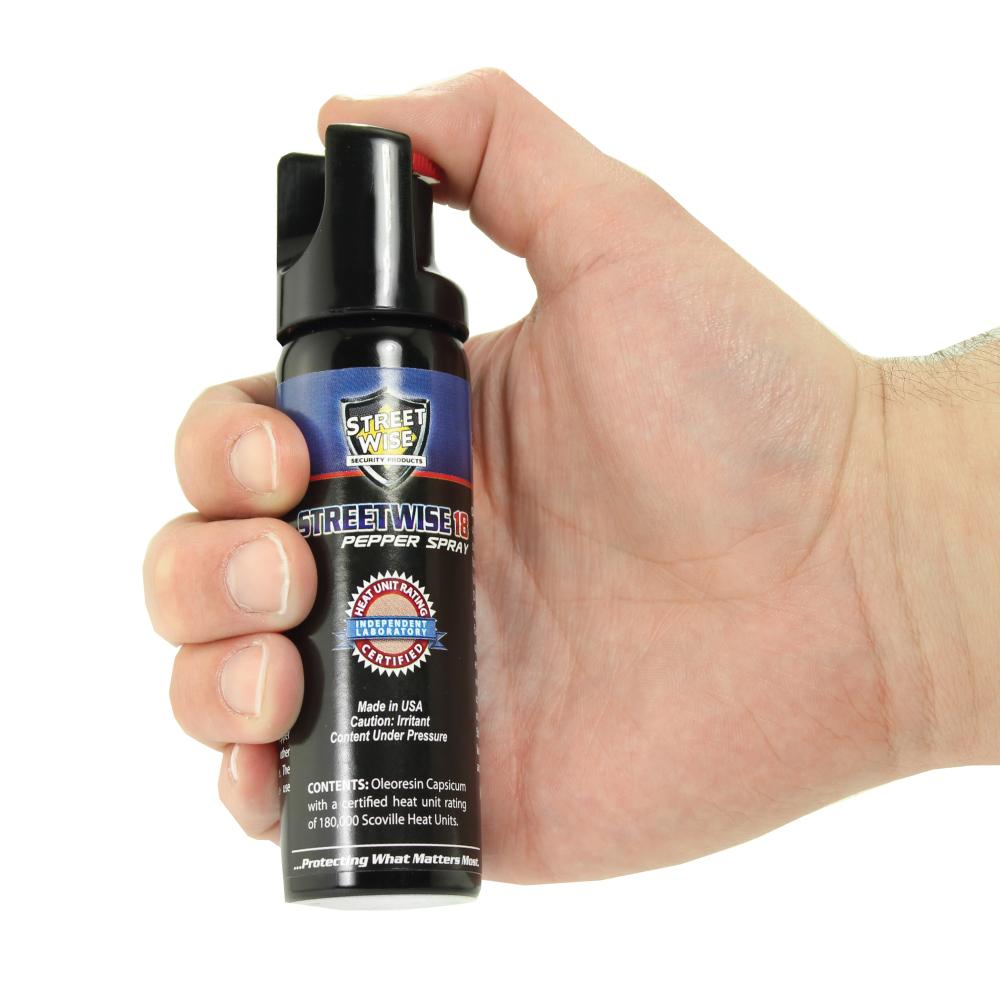 Streetwise 18 Stream Pepper Spray Twist Lock