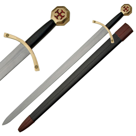 Medieval Knights Templar Crusader Renaissance Handmade Sword