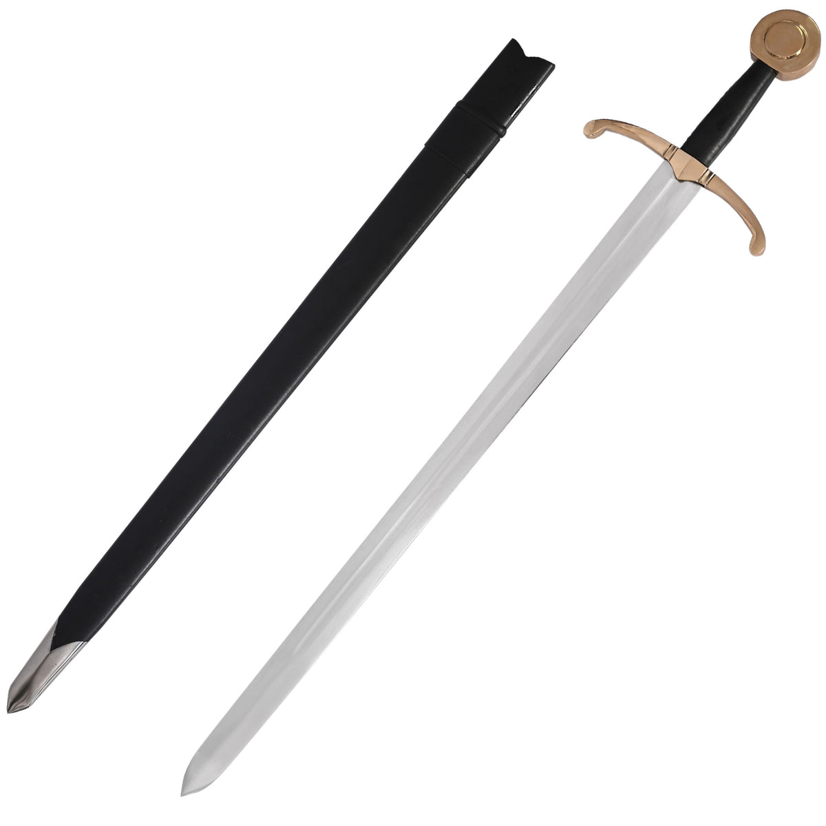 Medieval Archer Sword with Bent Cross-Guard - TOPHATTER'S ARMORY DEALS