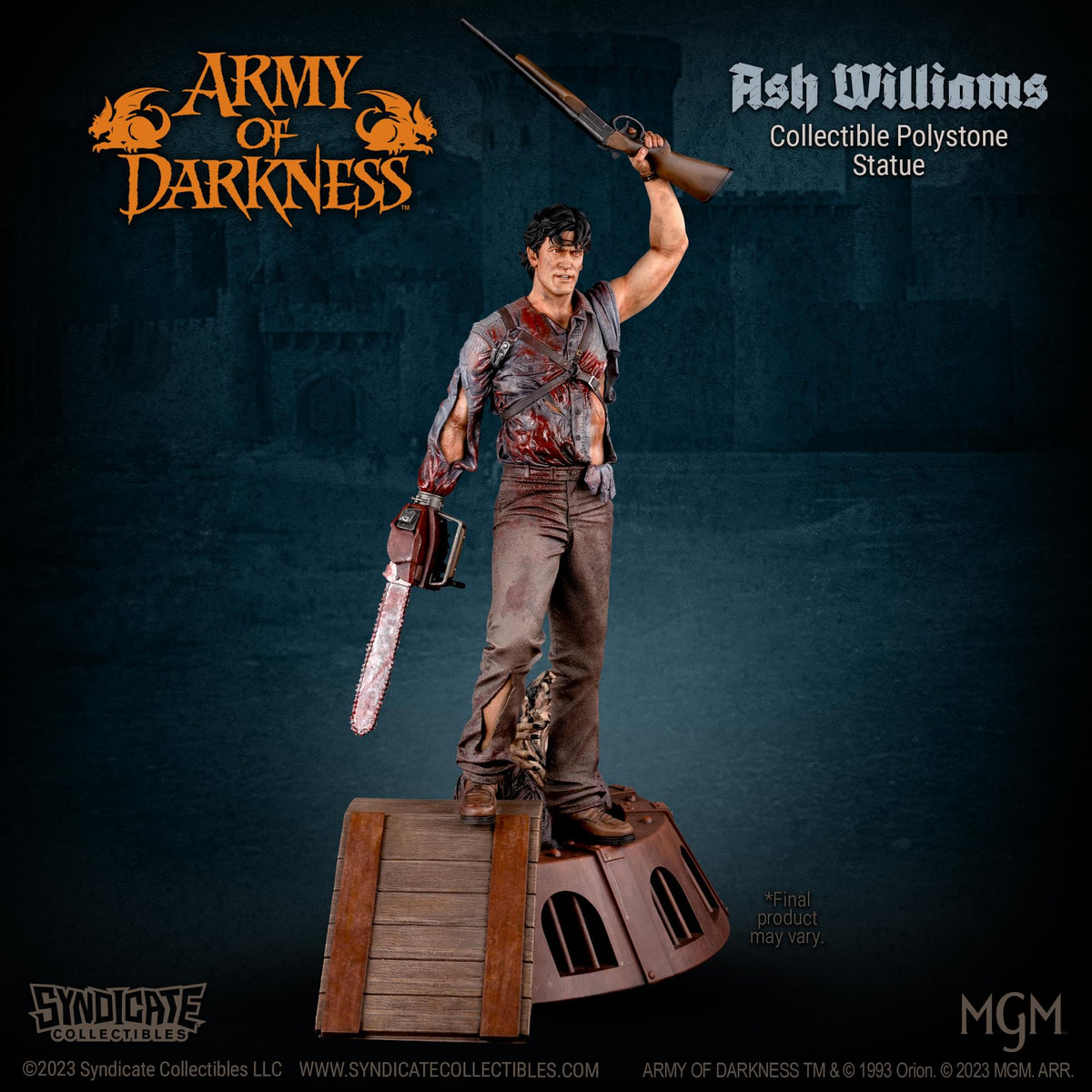Army of Darkness – Ash Williams 1:4 Scale Statue | Syndicate Collectibles