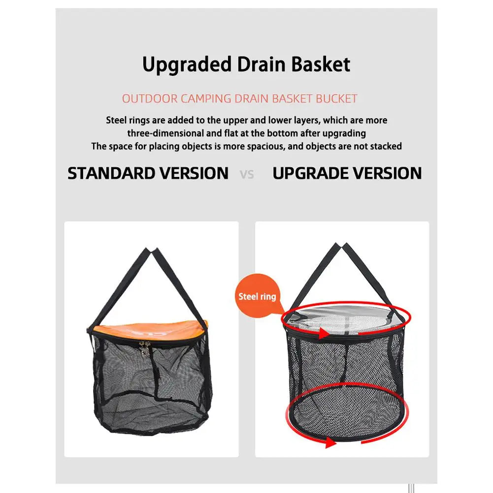 30l Outdoor Folding Fishing Bucket