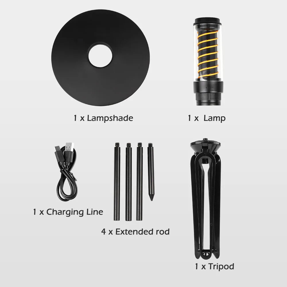 Rechargeable Waterproof Multipurpose Flashlight