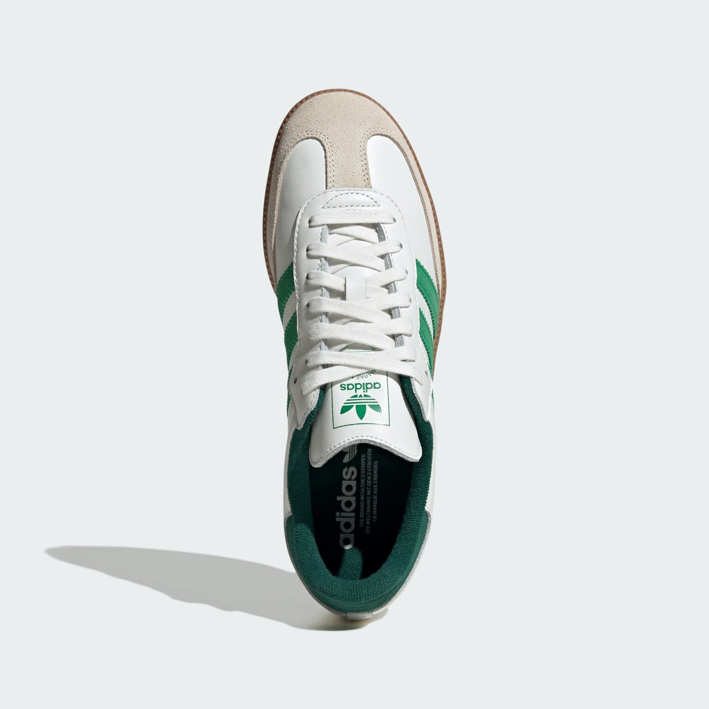 adidas Men's Samba Og 'White Green Collegiate Green'