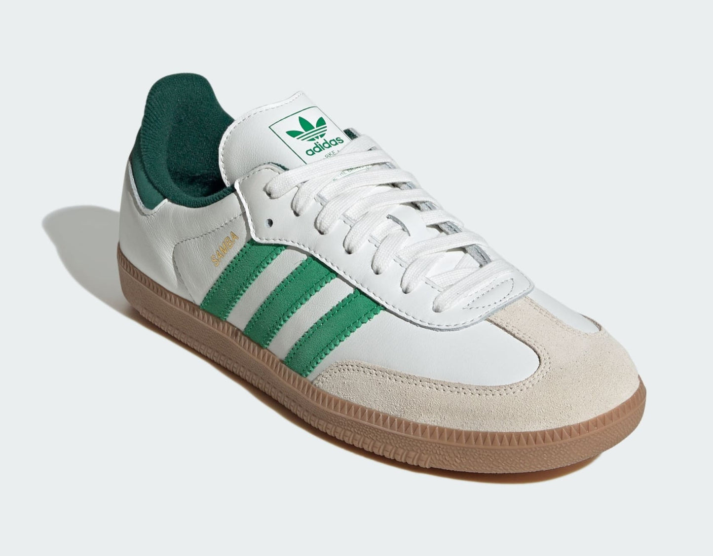 adidas Men's Samba Og 'White Green Collegiate Green'