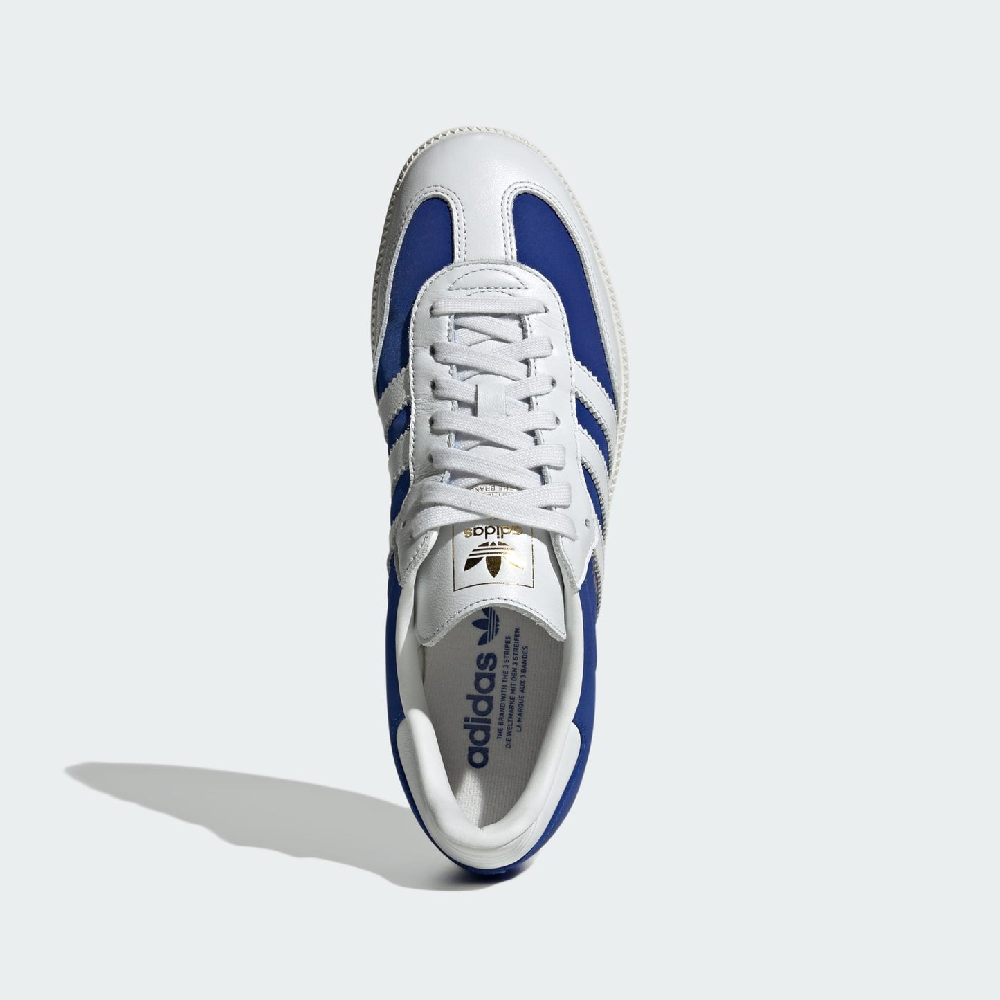 adidas Men's Samba Og 'Crystal White Royal Blue'