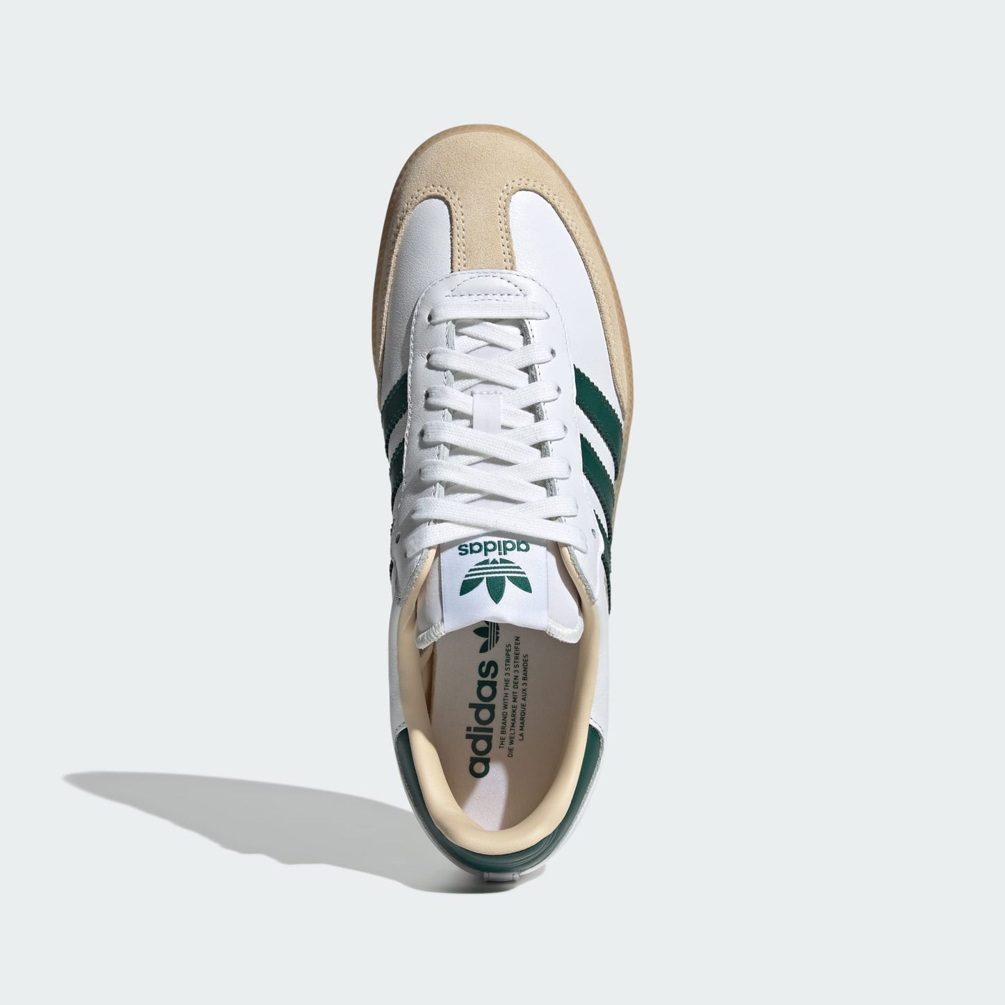 adidas Men's Samba Og 'Cloud White Collegiate Green Gum'