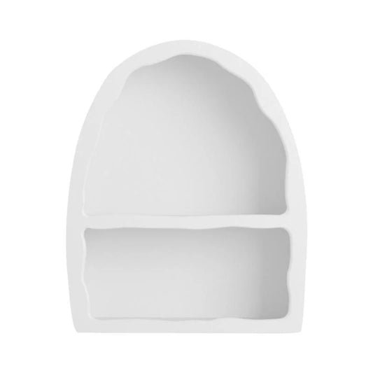 Nordic Arched Wall Cabinet: Stylish Living Room Storage