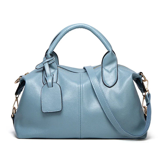 Women's Large Capacity Oil Wax Leather Tote Bag