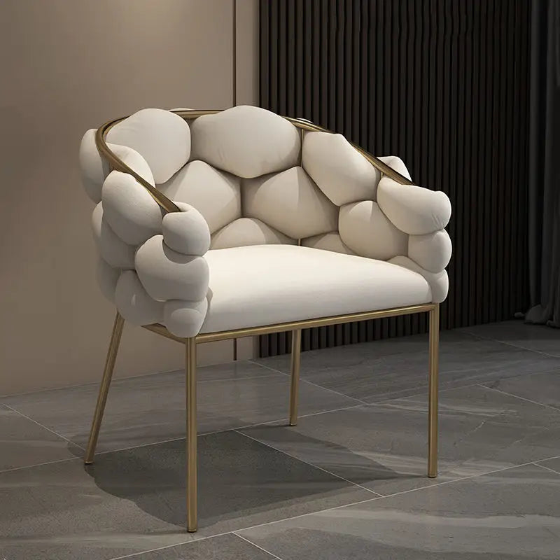 Modern Nordic White Dining Chair