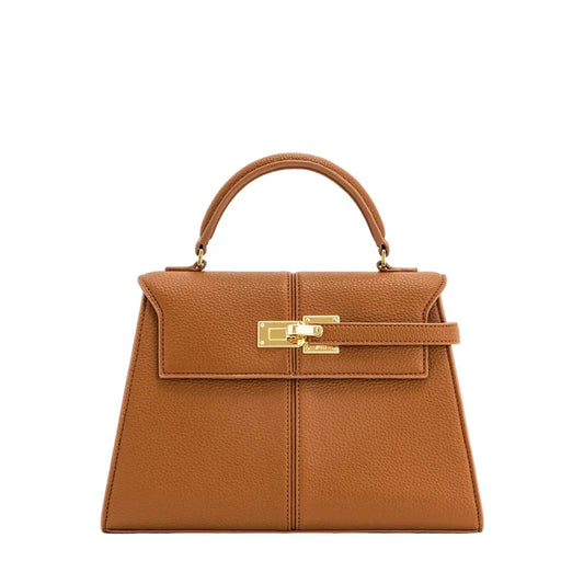 Womens Handbag Crossbody Bag (Brown)