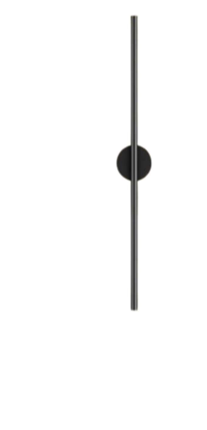 Modern Black LED Wall Lamp: Stylish Home Lighting