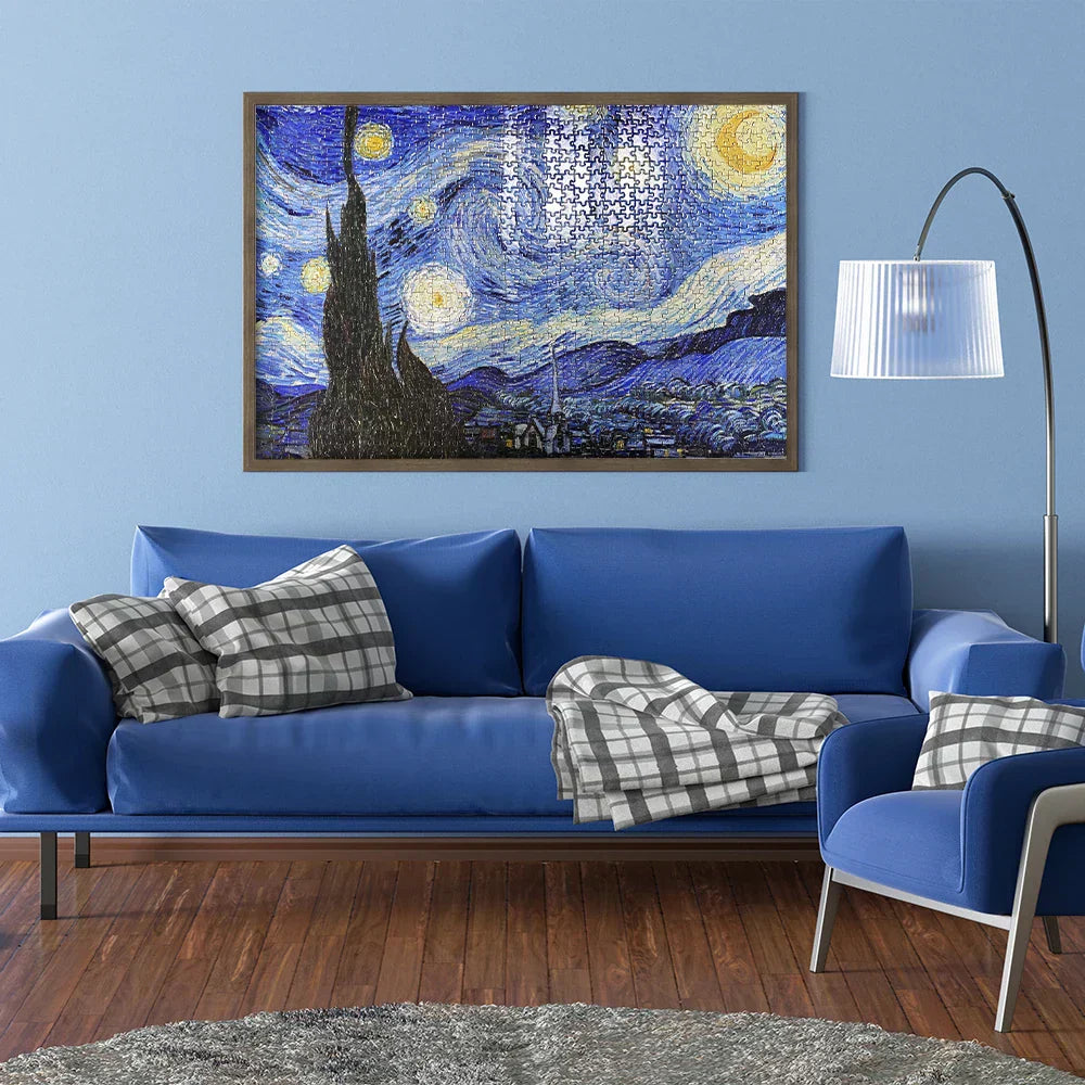 1000 Pieces Jigsaw Puzzle for Van Gogh Starry Night