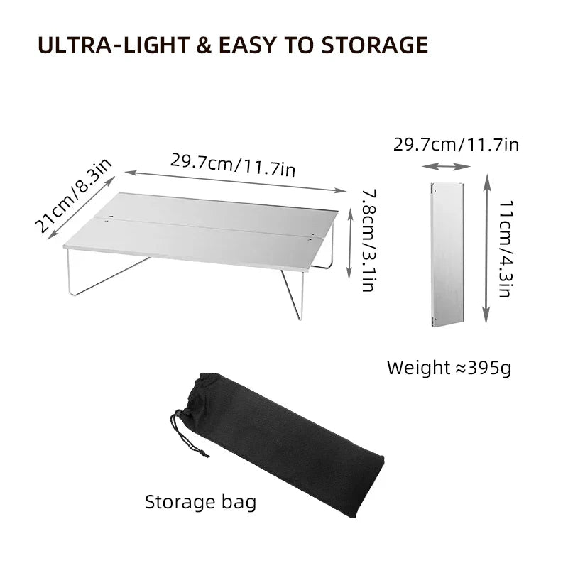 Aluminum Alloy Outdoor Table Foldable