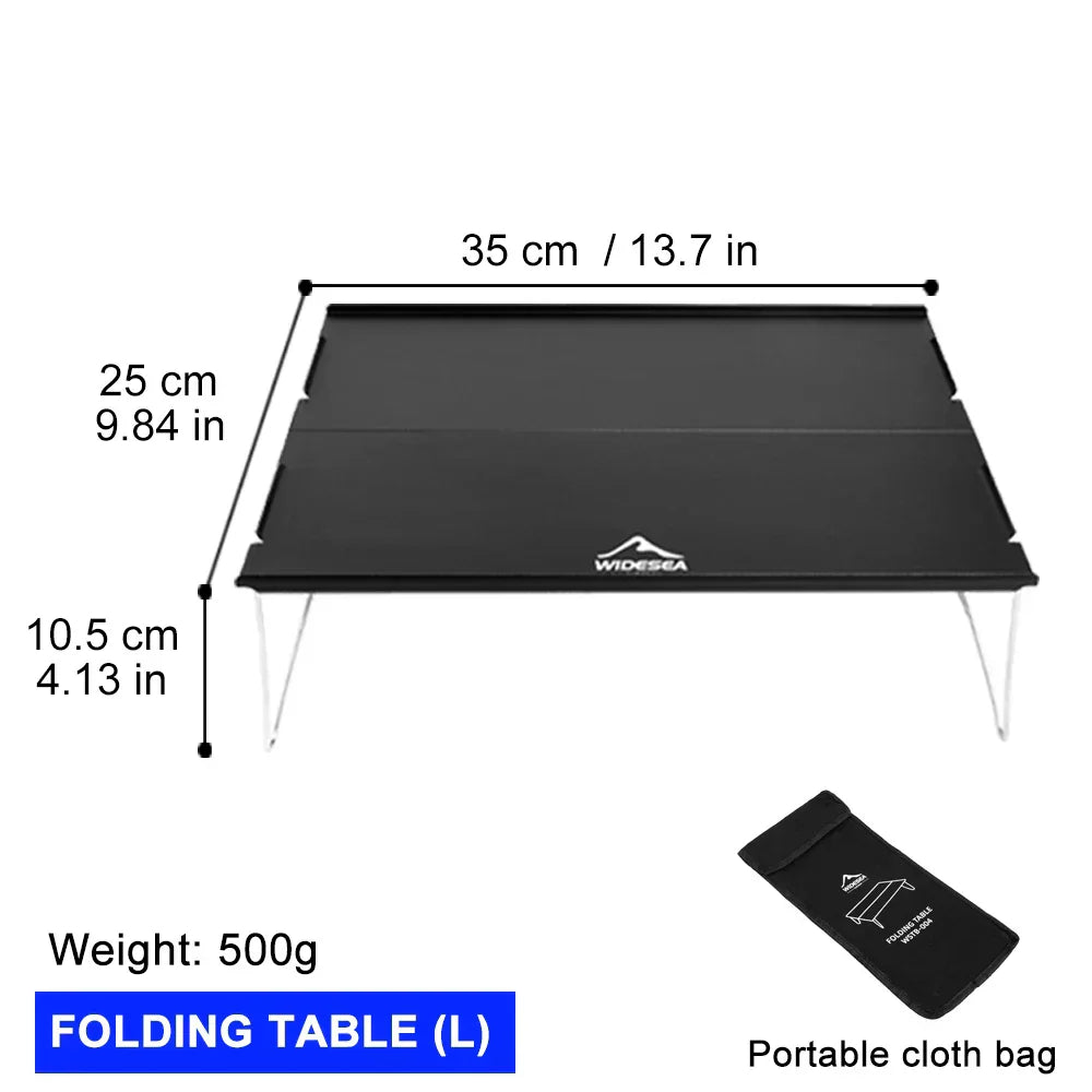 Ultra-Light Foldable Camping Table - Portable