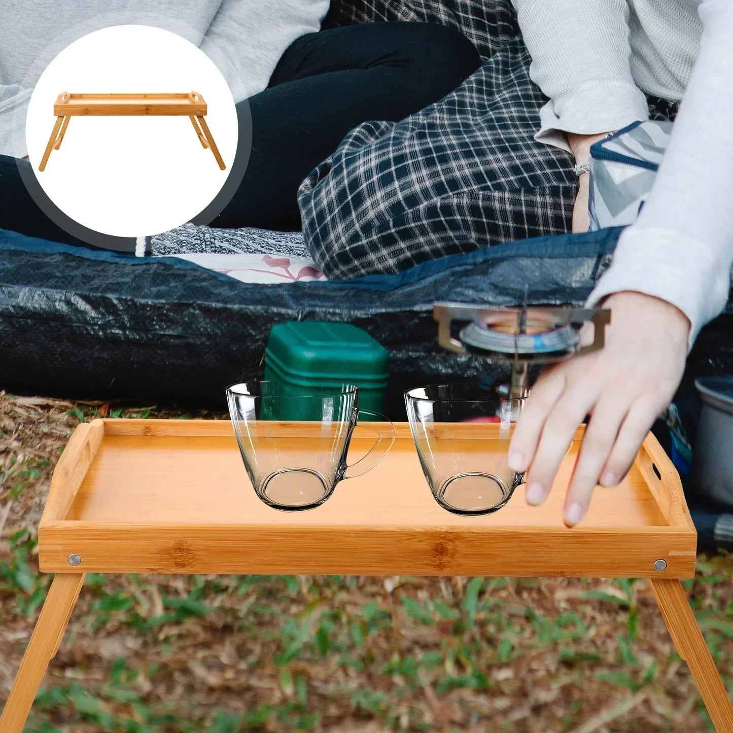 Mini Wooden Table Rectangular