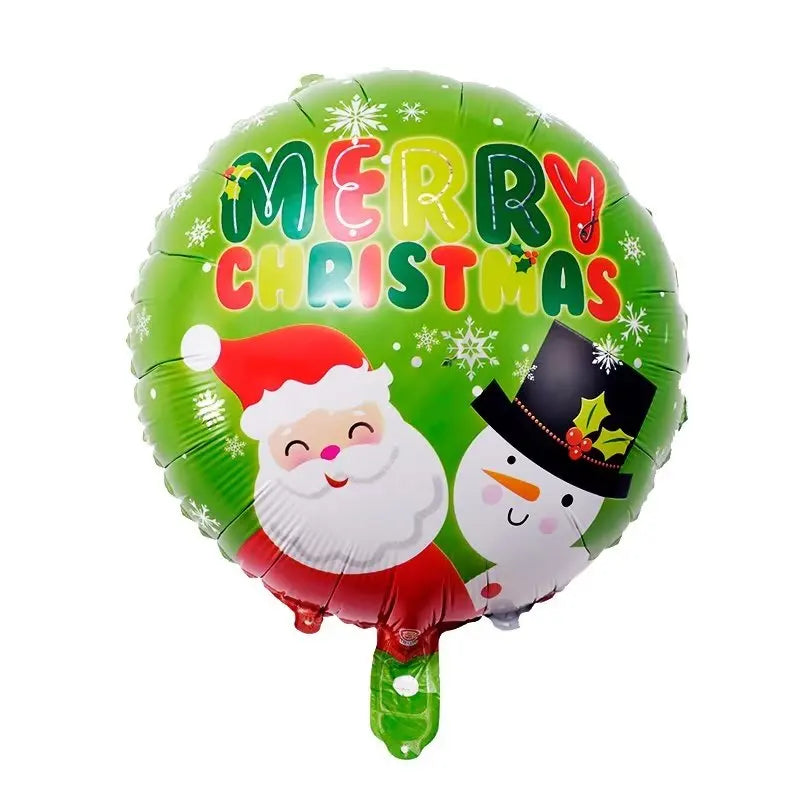 Cheerful Santa Claus Foil Christmas Balloon - 70x51cm