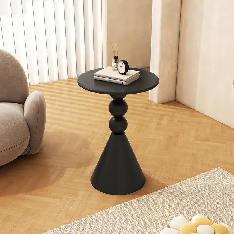 Black Style Iron Art Side Table
