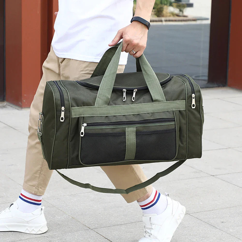 Oxford Travel Sports Bag Dry/Wet Separation Green