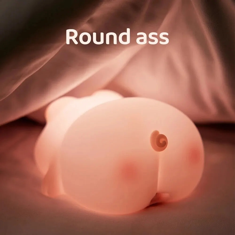 Cute Pig Night Light