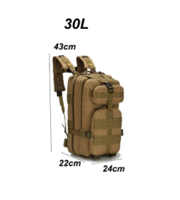 Rugged Tactical Rucksack for Outdoor Adventures