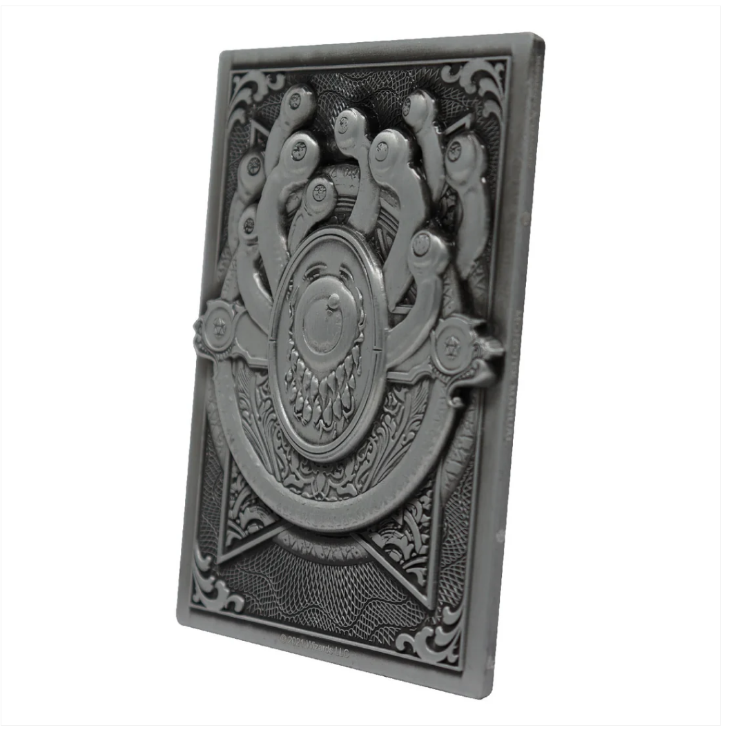 Dungeons &amp; Dragons – Official Limited Edition Monster Manual Ingot