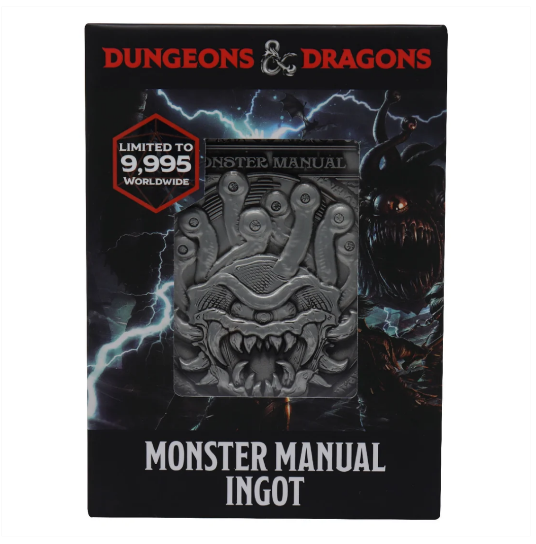 Dungeons &amp; Dragons – Official Limited Edition Monster Manual Ingot