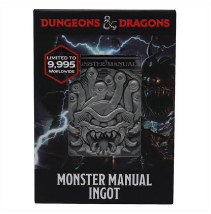 Dungeons &amp; Dragons – Official Limited Edition Monster Manual Ingot