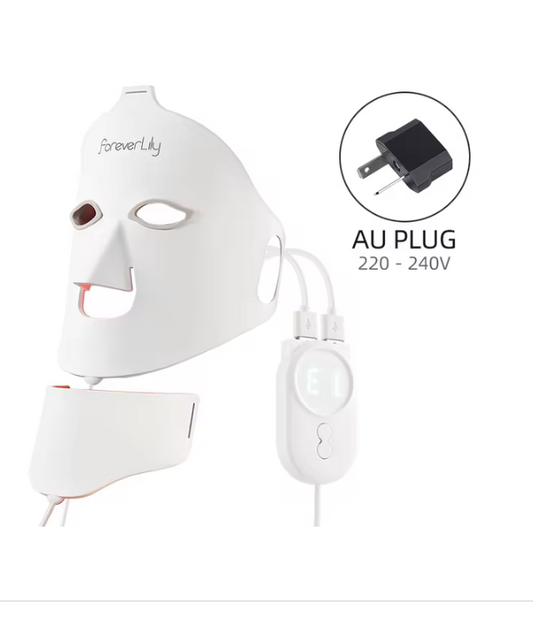7 Colors LED Face & Neck Mask - Phototherapy for Skin Rejuvenation