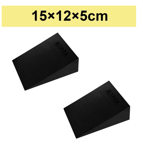 Yoga Wedge Blocks Slant Board for Stretch (Black)