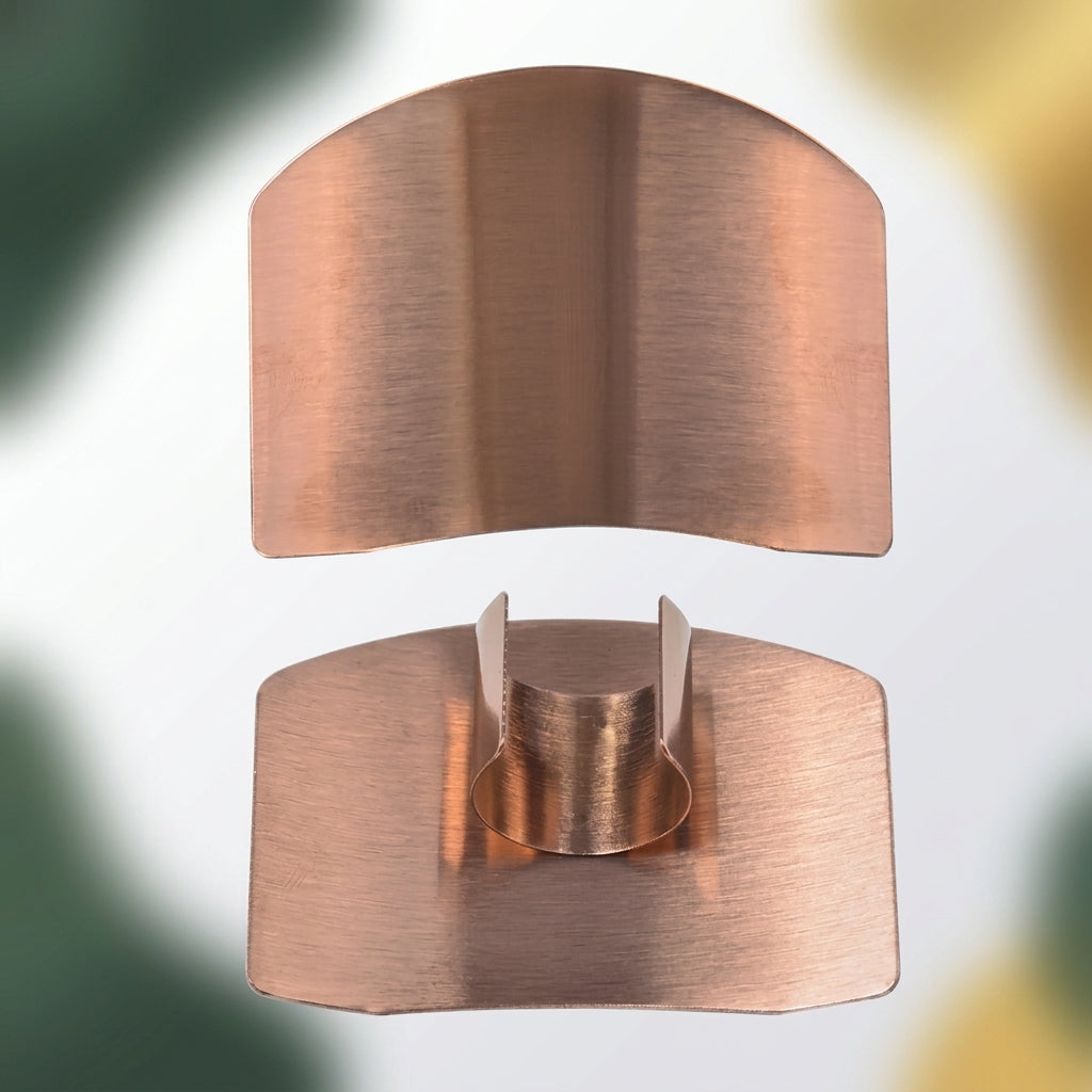 Stainless Steel Finger Guard for Safe Slicing and Chopping