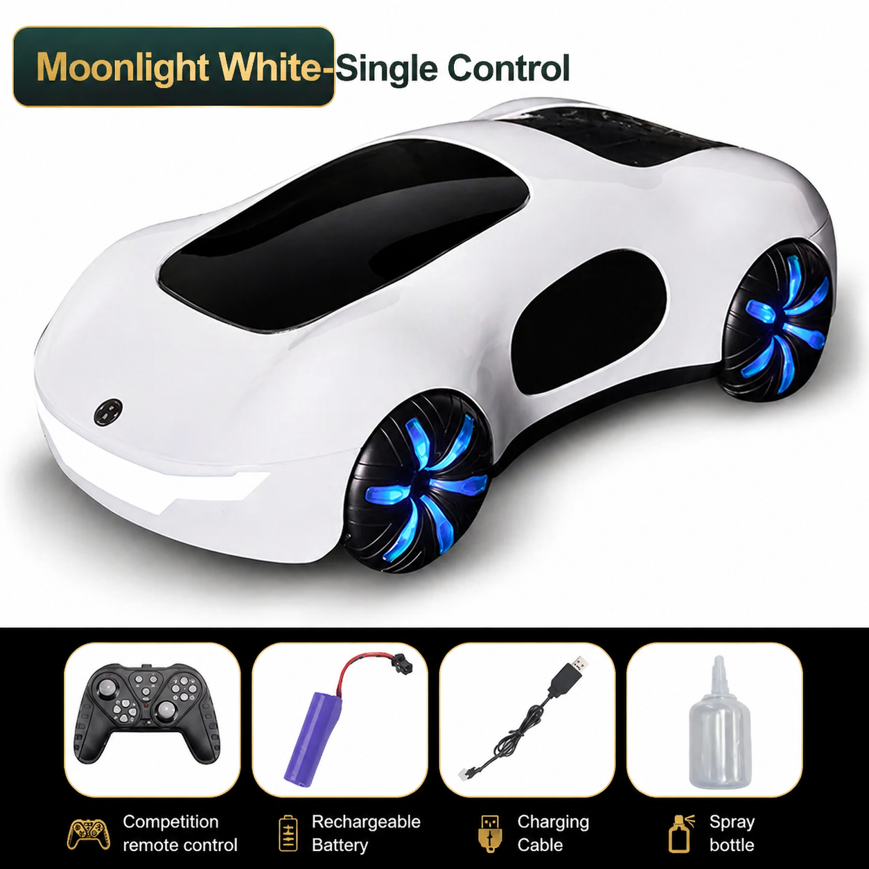 Gesture Sensing RC Stunt Car with Dual Controls and Drift Action